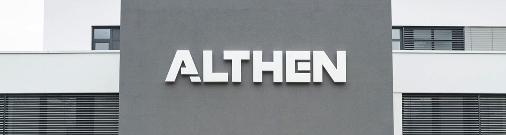 Althen Building Logo Althen Building Logo